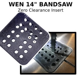 Speedway Bandsaw Table Zero-Clearance Insert Plate for 14 WEN Band Saw
