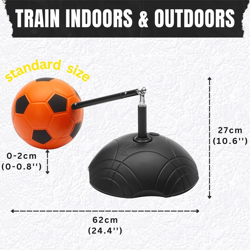 PodiuMax Indoor Soccer Training Equipment, Improves First Touch and Passing
