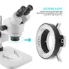 Microscope Lighting LED, 3.5 W LED Ring Light Microscope Camera