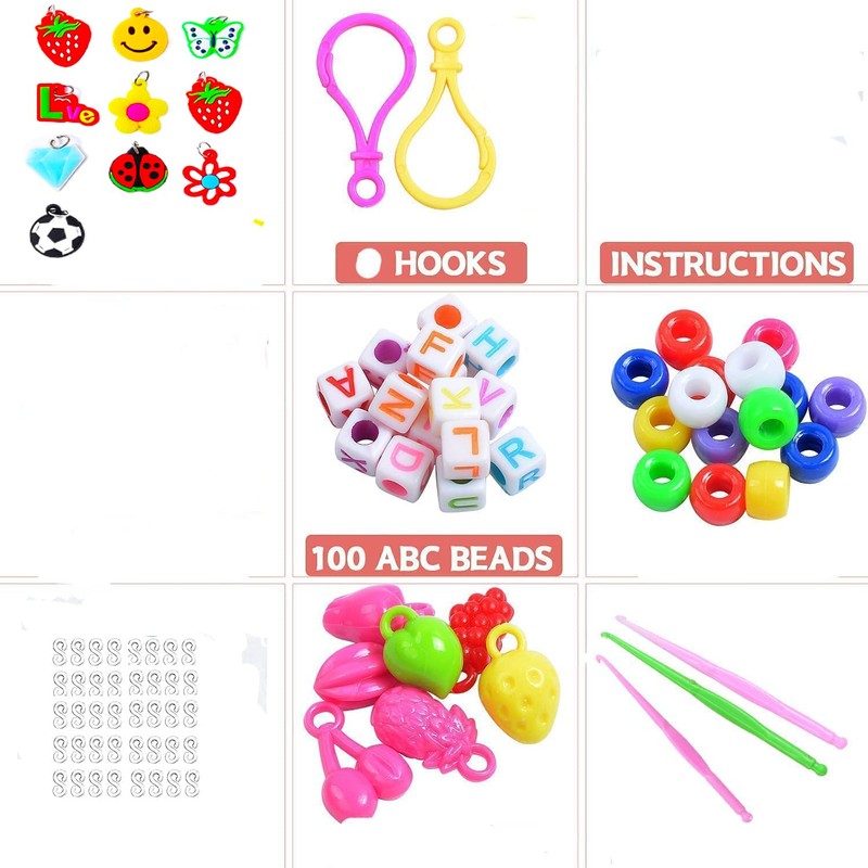 YUSLROB 2500+ Rubber Band Loom Bracelet Kit,Loom Bracelet Making kit,Best