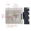 BERM AC Motor Speed Controller Regulator Split 1 Phase 6W‑200W