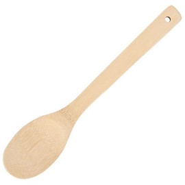 HipGirl Wooden/Bamboo Kitchen Utensils Set & Kitchen Gadgets, Kitchen Essentials Cooking Utensils, Spatulas, Spoons and Crepe Spreader (3pc Set-Spoon, Flat and Pointed Spatula)