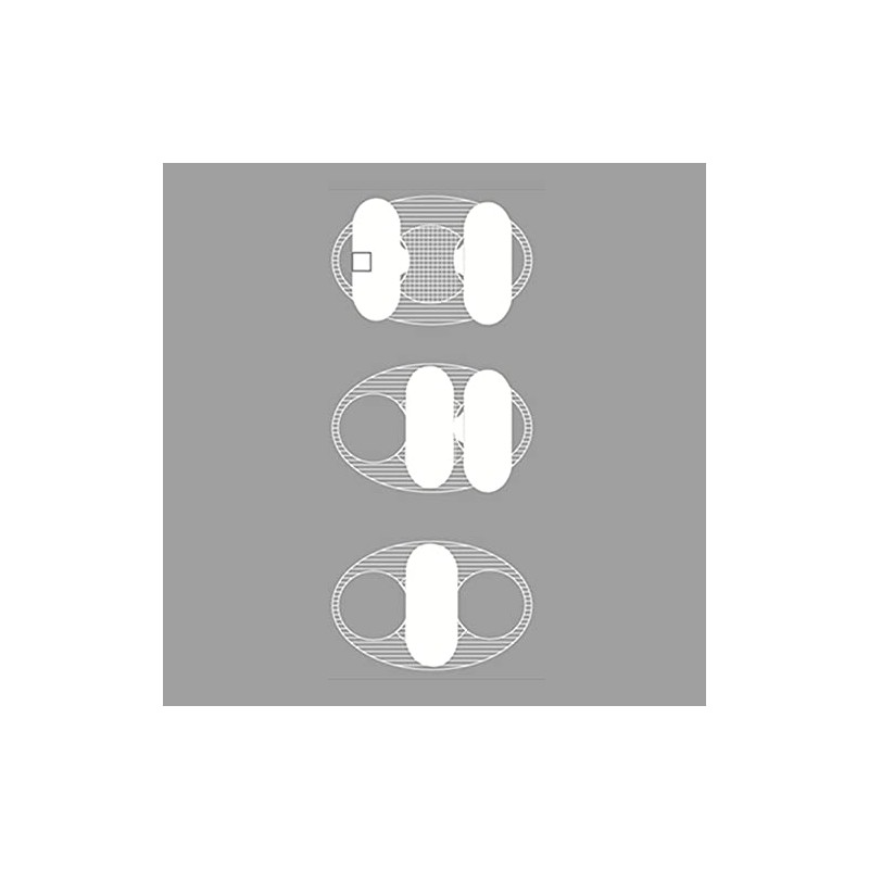 Washable Pantiliners - No Closure - Pack of 3 -