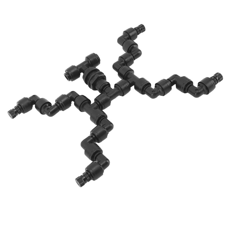 Adjustable Mist Cooling System Nozzle 360 Degree Pets Reptiles Greenhouse