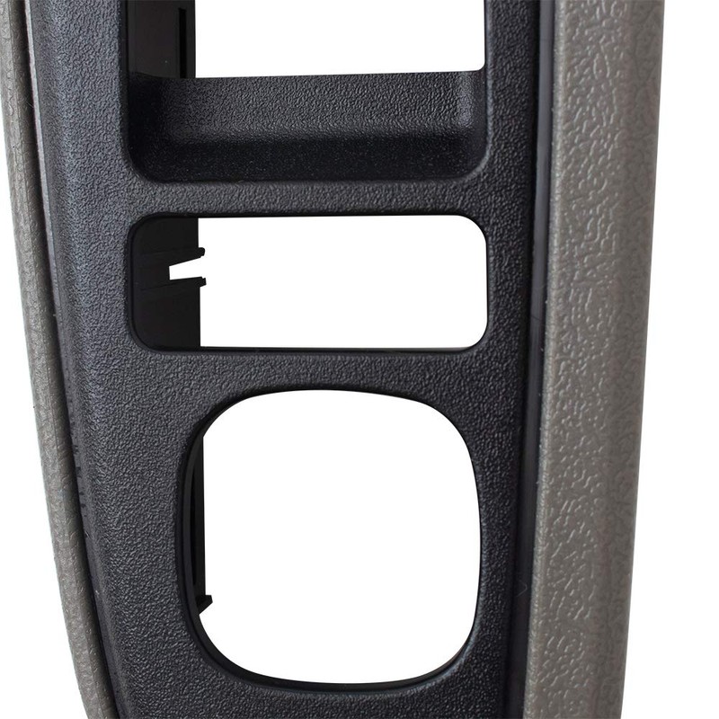 Window Master Switch Bezel fits 03-07 Silverado Sierra Crew Driver