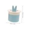 Baluue Facial Cleansing Tool Bunny Ears 2pcs Skincare Foaming Dispenser