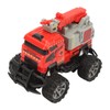 1:43 RC Fire Truck Toy Ladder Full Functional Lighting Plastic