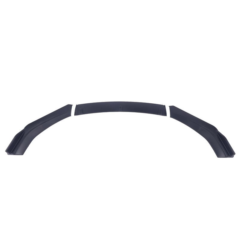 Glossy Black Front Bumper Lip Spoiler Splitter Body Kit Universal