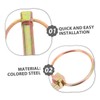 CHILDWEET 8pcs Heavy Duty Safety Lynch Pins for Secure Connection