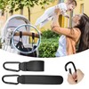 2X Pram Hook Clips – Heavy Duty Buggy Hooks for