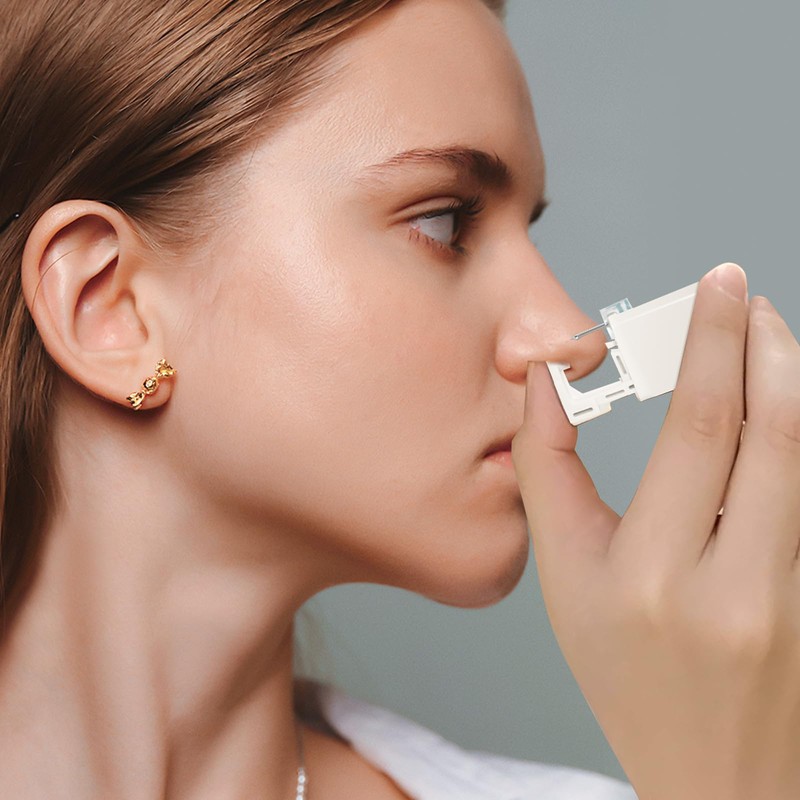 TAOJIANGYAOYAO 6 Pieces Disposable Piercing Kit Nose, Nose Piercing Gun