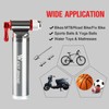 HIKOAN Mini Bike Pump CO2 Inflator Road Mountain Bikes Bicycle