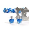 STUDIAMONDS TPU Football Studs-12X Replacement Football Cleats with 2X Studs