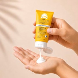 FOTOSUN UV FPS 50+, Travel Protector Solar Facial y Corporal para Viaje Protección Muy Alta Contra los Rayos del Sol Resistente al Agua Uso Diario Hip