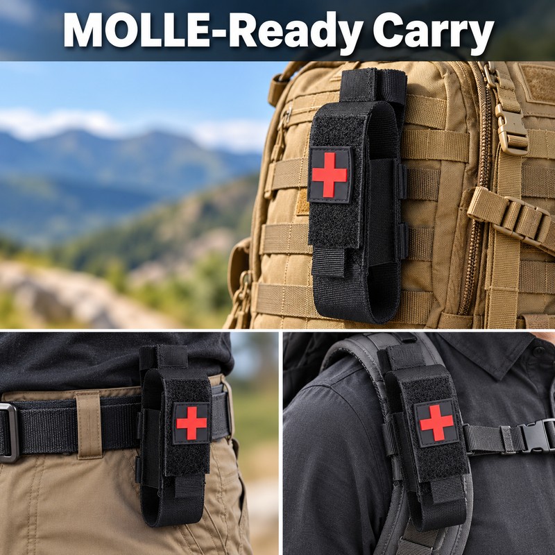Emergency First Aid Pouch Set for Outdoor Use – MOLLE