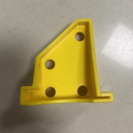 Milageto 20 Pieces Flooring Spacers Floor Installation Tool, 1/4" 1/2" Gap, Laminate Wood Flooring Tool for Vinyl Plank Lvt Laminate, Yellow