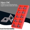 10Pcs/set CNC Carbide Tip Inserts Blade Cutter Lathe Turning Tool