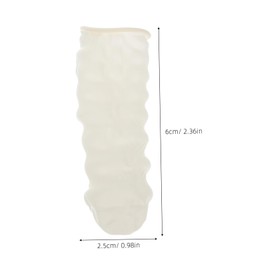 FELTECHELECTR 500pcs Disposable Latex Finger Protectors Thickened Static Fingertip Covers for Crafts Electronics and Industrial Use Non Slip Texture for Better Grip