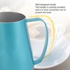 Milk Frother Cup Professional Stylish Exquisite Slanted Mouth Stainless Steel