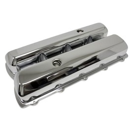 CFR Performance HZ-9391-1 Compatible/Replacement for Oldsmobile Tall Steel Valve Covers - Chrome