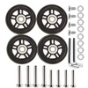 Suitcase Wheels Replacement Wheels 70 x 24 x 8 mm