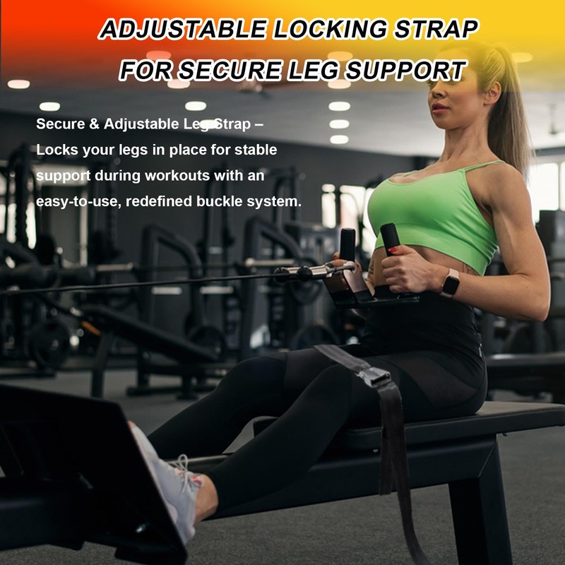 J Bryant Adjustable Nordic Curl Strap with Quick-Release Buckle –