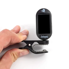 Octopus Ukulele OC-440 Clip On Tuner with LCD Screen,Black