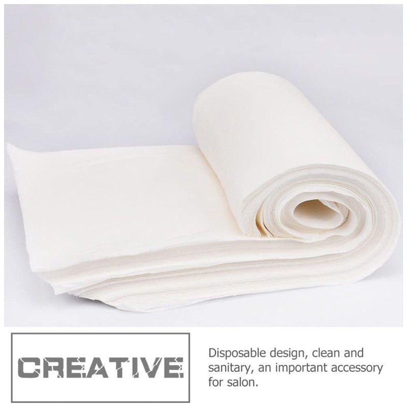 FOMIYES 100 Sheets Disposable Bathroom Foot Towels Non- woven Manicure