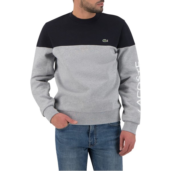 Lacoste Sweatshirt Classic Fit Homme , Abysm/Silver Chine, 3XL
