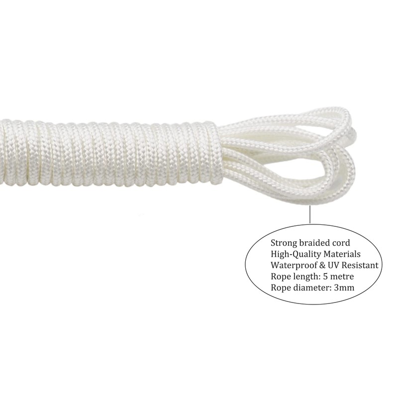 PRO BAT 3mm Recoil Starter Pull Cord Rope 10-Meter Recoil