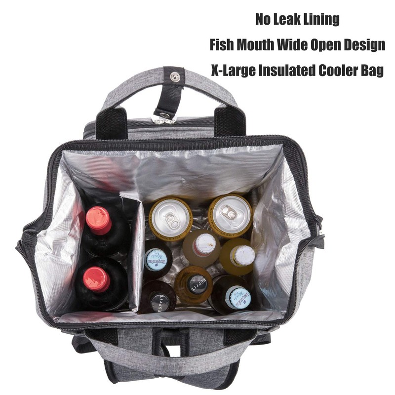 ALLCAMP OUTDOOR GEAR Picnic Backpack for 2 Person W/ Fleece
