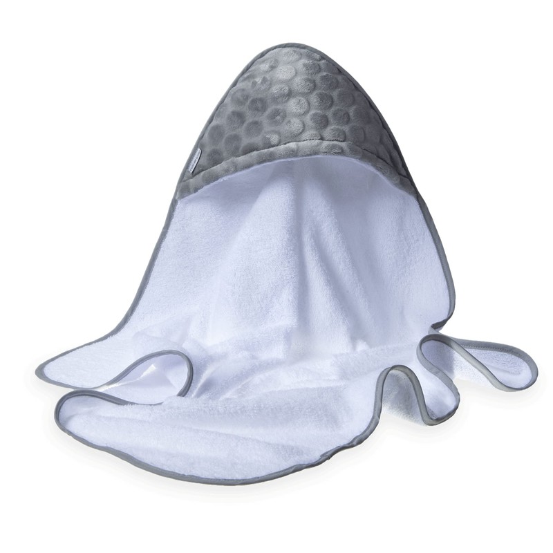 Clair de Lune | Marshmallow Hooded baby bath towel |