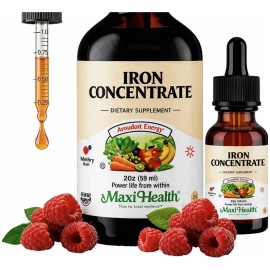 Maxi-health Liquid Iron Concentrate Supplement (2 Oz.) For M