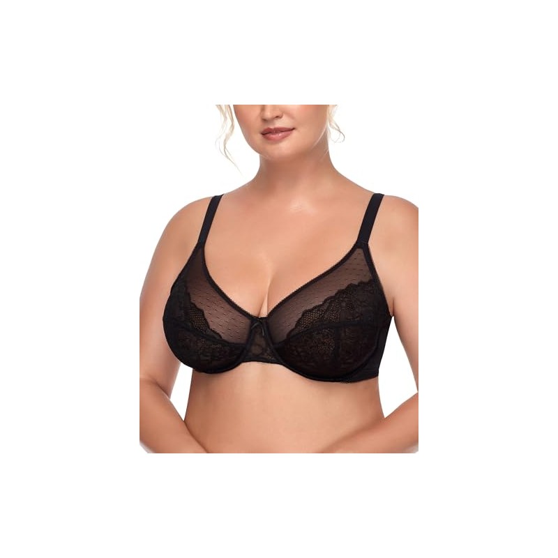 HSIA Minimizer Bras for Women Full Coverage Underwire Bras Plus