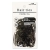 Made in Japan, Tangle-free Rubber, Hair Tie, Black, Polyurethane