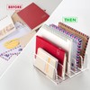 BEYGORM 2 Pack Acrylic Mail Holder, Clear Desk Organizer with