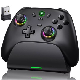 BEBONCOOL Wireless Bluetooth Controller for Android/iOS,Ni - With Controller Charging Dock