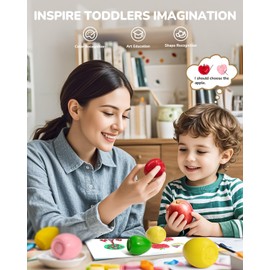 JUPITEARTH 12 Colors Egg Crayons for Toddlers 1-3, Palm-Grasp Non Toxic Jumbo Washable Crayons for Kids, Fat Brain Toys for Preschool Art Supplies and Perfect Easter Gifts for Boys and Girls