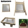 YYRZZ Sifter for Garden, 2Pcs Removable Handle Multi-Purpose Stainless Compost