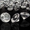 LYHLYA Pack of 100 Acrylic Diamond Gemstones, 25 mm Acrylic