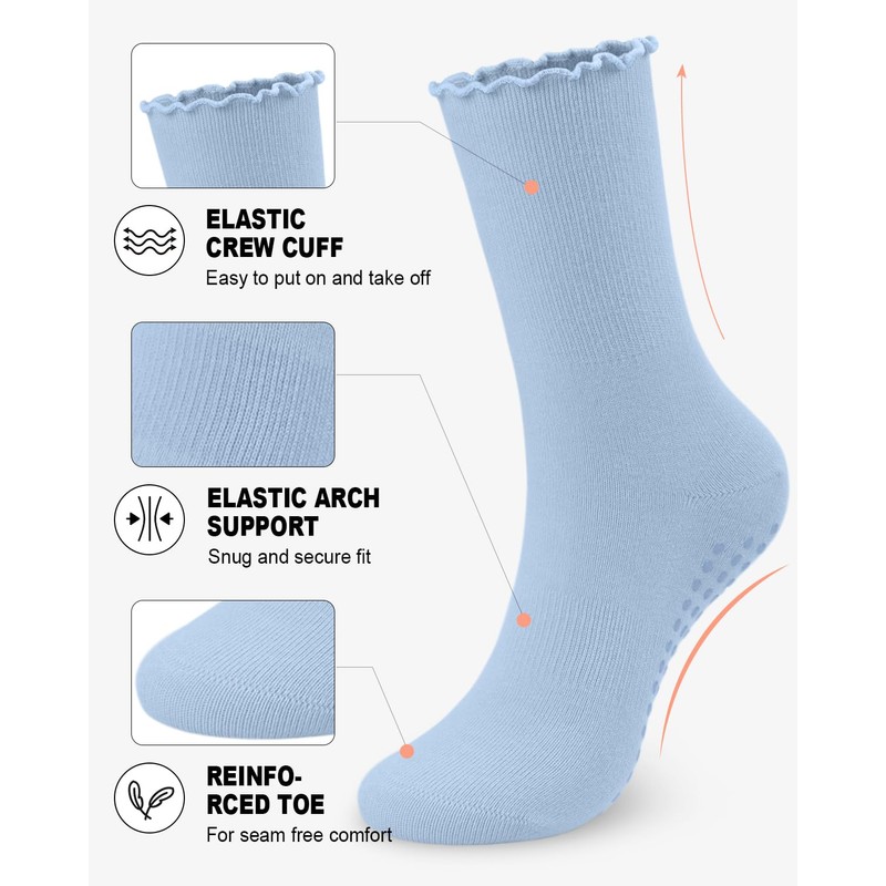 Pilates Socks Grip Calcetines de yoga