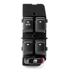 22626529 Front Left Driver Side Master Power Window Switch for 2004 2005 2006 2007 2008 Chevy Malibu Door Lock Window Switch Control Button Assembly, Replace 22733011, DWS830, 901168, 1S8635, SM1772
