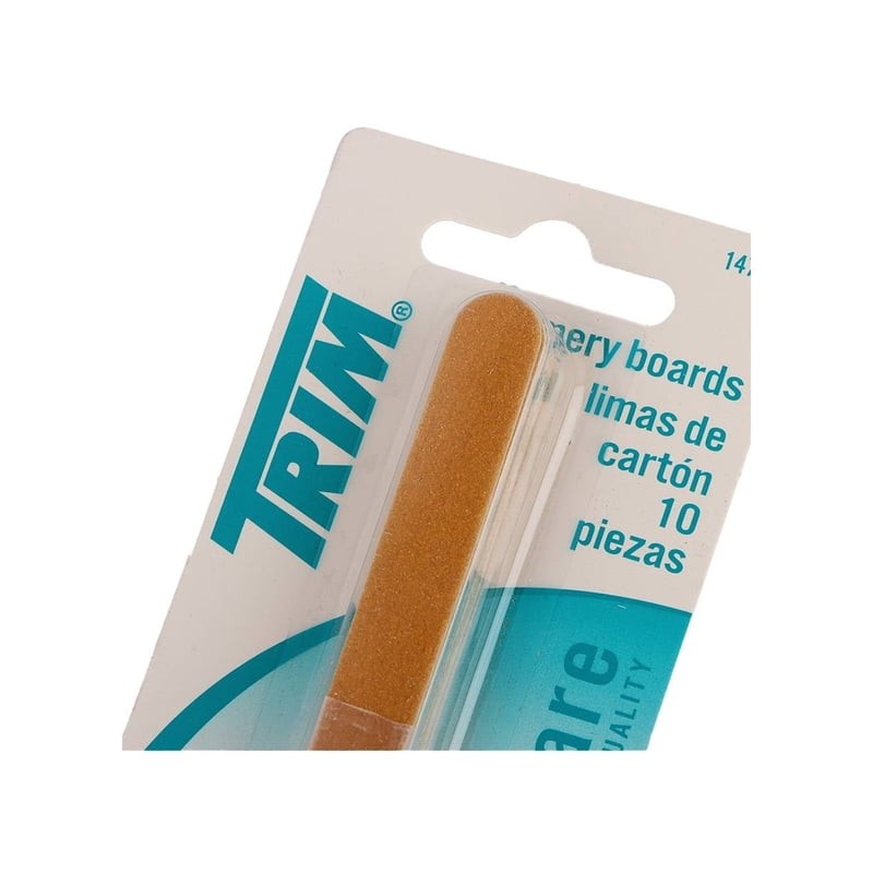 Lima de uñas Trim nail care 10 pzas