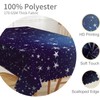 TTQYFNM 54x108inches Dark Blue Starry Night Sky Tablecloth Galaxy Stars