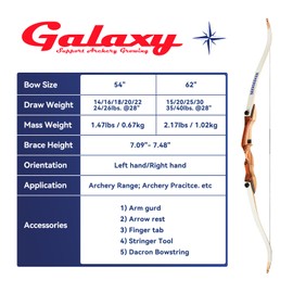 Deerseeker Takedown Recurve Bow 62"& 54" Beginner Youth Bow Set Wooden Bow for Teens and Adults RH/LH Bow Shooting Archery Practice 14-40 lbs (62"-L40)