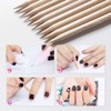 200 Pcs Cuticle Pusher for cuticle remover manicure Nail Art