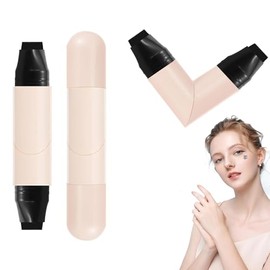2Pzs Sello Delineador de Ojos de Doble Punta, Eyeliner Stamp Impermeable y Antimanchas, Lápiz Delineador Líquido de Secado Rápido para Principiantes, Maquillaje de Ojos Larga Duración 24H (Negro)