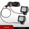 Nilight - Kit de extensión de arnés de cableado de