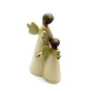 Beautiful Crafted Daughter and Mother Angel Sentiment Decoration Gift