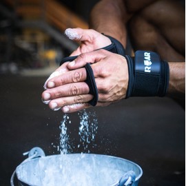 Roar® Crossfit Gloves, Hand Grip, Crossfit Grips, Piloxing Gloves, Grips Crossfit, Rep Ahead, Strap Gymnastics, Hand Protection, Fitness, Wodies, Calisthenics, Weightlifting, Gym, Bars (L)